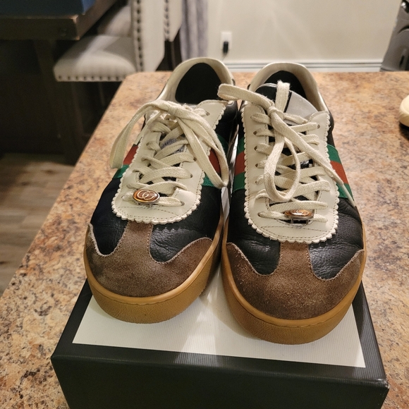 Gucci leather sneakers - Picture 7 of 8